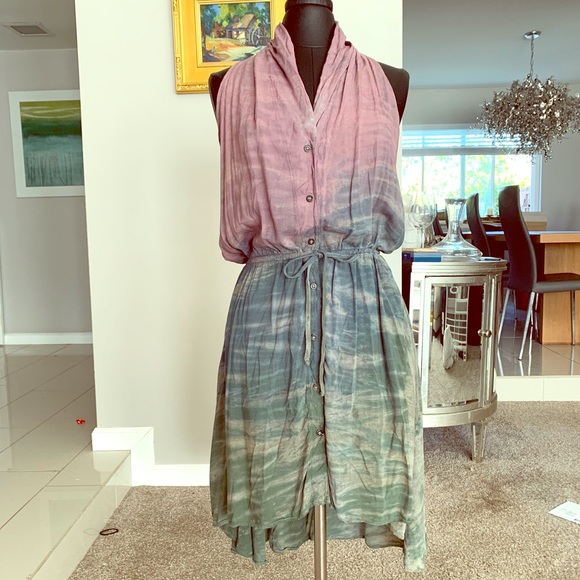 Hard Tail Rayon Tie Dye Dress. Size M